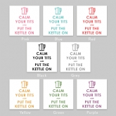 Thumbnail 2 - Funny Keep Calm and Put the Kettle On Cushion