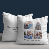Thumbnail 9 - Personalised Mum in a Million Photo Cushion