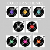 Thumbnail 2 - 60th Birthday Retro Record Personalised Cushion