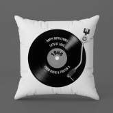 Thumbnail 6 - 60th Birthday Retro Record Personalised Cushion