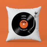 Thumbnail 9 - Personalised 70th Birthday Retro Record Cushion