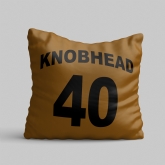 Thumbnail 3 - Personalised Offensive Nickname Back of Football Shirt Cushion