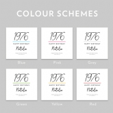 Thumbnail 2 - Personalised Classy 50th Birthday Year Cushion