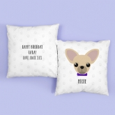 Thumbnail 9 - Personalised Chihuahua Dog Cushion