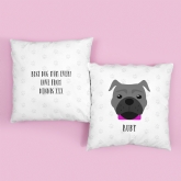 Thumbnail 10 - Personalised Staffordshire Bull Terrier Dog Cushion