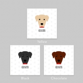 Thumbnail 2 - Personalised Labrador Dog Cushion