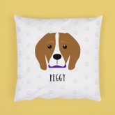 Thumbnail 3 - Personalised Beagle Dog Cushion