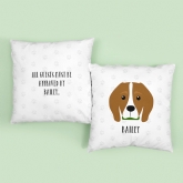 Thumbnail 5 - Personalised Beagle Dog Cushion