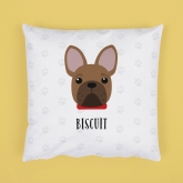Thumbnail 4 - Personalised French Bulldog Dog Cushion