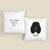 Thumbnail 8 - Personalised Poodle Dog Cushion