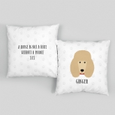 Thumbnail 9 - Personalised Poodle Dog Cushion