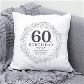 Thumbnail 1 - Personalised 60th Birthday Cushion