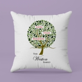 Thumbnail 2 - Personalised Family Tree Cushion