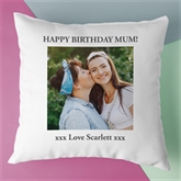 Thumbnail 2 - Personalised Photo Cushion for Mum