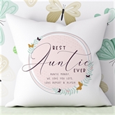 Thumbnail 2 - Personalised Best Auntie Ever Cushion