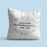 Thumbnail 4 - Personalised Silver Anniversary Cushion