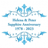 Thumbnail 5 - Personalised Sapphire Anniversary Cushion