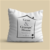 Thumbnail 3 - Personalised Grandparents House Cushion
