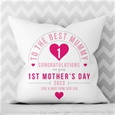 Thumbnail 1 - Personalised First Mother's Day Cushion