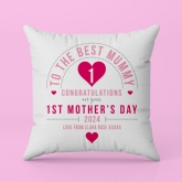 Thumbnail 2 - Personalised First Mother's Day Cushion