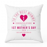 Thumbnail 5 - Personalised First Mother's Day Cushion