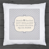 Thumbnail 3 - Personalised Engagement Cushion