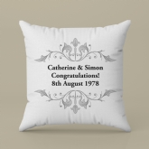 Thumbnail 3 - Personalised Anniversary Cushion