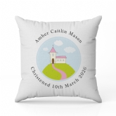Thumbnail 4 - Personalised Girls Christening Cushion