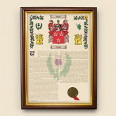 Thumbnail 6 - Personalised Coat of Arms & Surname History Print