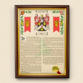 Thumbnail 7 - Personalised Coat of Arms & Surname History Print
