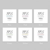 Thumbnail 8 - Classy 70th Birthday Year Personalised Cushion