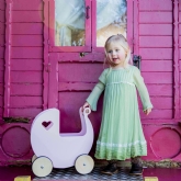 Thumbnail 7 - Wooden Doll Pram Push Along Toys