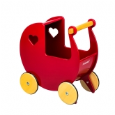 Thumbnail 9 - Wooden Doll Pram Push Along Toys