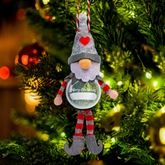 Thumbnail 1 - Personalisable Gnome Snow Globe Christmas Decoration