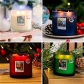 Thumbnail 1 - Heart & Home Christmas Twin Wick Candles
