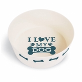 Thumbnail 1 - "I Love my Dog" Dog Bowl