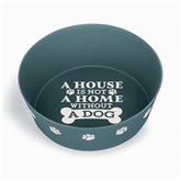 Thumbnail 1 - "A House is not a Home" Dog Bowl