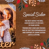 Thumbnail 2 - Special Sister Photo Frame