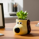Thumbnail 1 - Wallace & Gromit Ceramic Gromit Pot