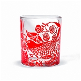 Thumbnail 1 - William Morris Raspberry Glass Tumbler