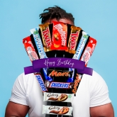 Thumbnail 2 - Happy Birthday Mars Variety Chocolate Bouquet