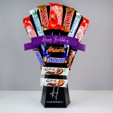 Thumbnail 1 - Happy Birthday Mars Variety Chocolate Bouquet
