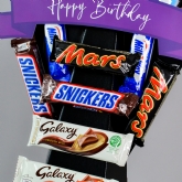 Thumbnail 5 - Happy Birthday Mars Variety Chocolate Bouquet