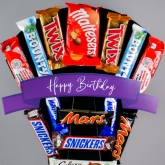 Thumbnail 7 - Happy Birthday Mars Variety Chocolate Bouquet