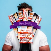 Thumbnail 2 - Happy Birthday Kinder Variety Chocolate Bouquet