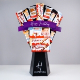 Thumbnail 1 - Happy Birthday Kinder Variety Chocolate Bouquet