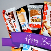 Thumbnail 4 - Happy Birthday Kinder Variety Chocolate Bouquet
