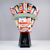 Thumbnail 1 - Happy Anniversary Kinder Chocolate Bouquet