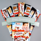 Thumbnail 7 - Happy Anniversary Kinder Chocolate Bouquet
