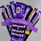 Thumbnail 3 - Happy Birthday Dairy Milk Selection Chocolate Bouquet